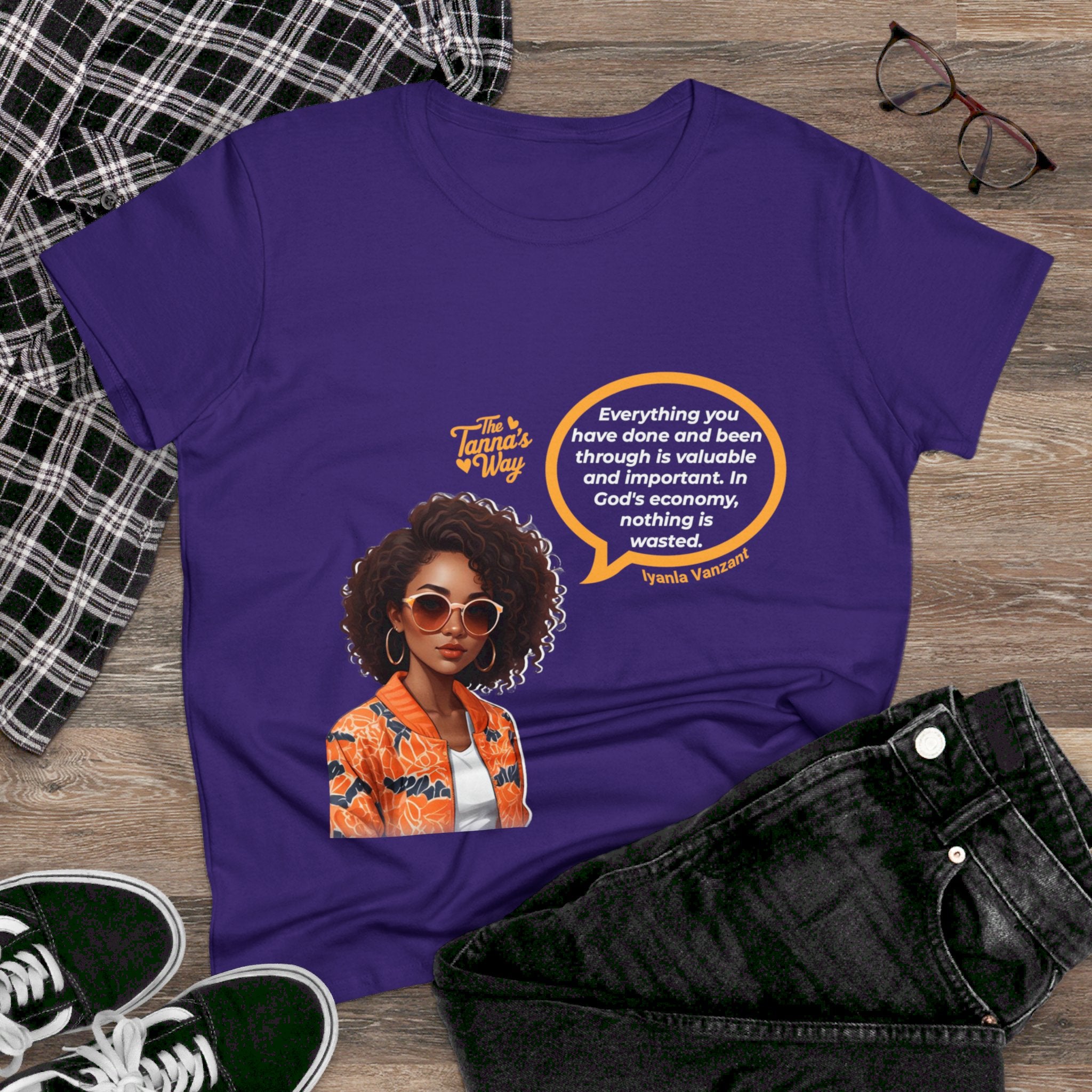 lyanla Vanzant | Women's Midweight Cotton Tee